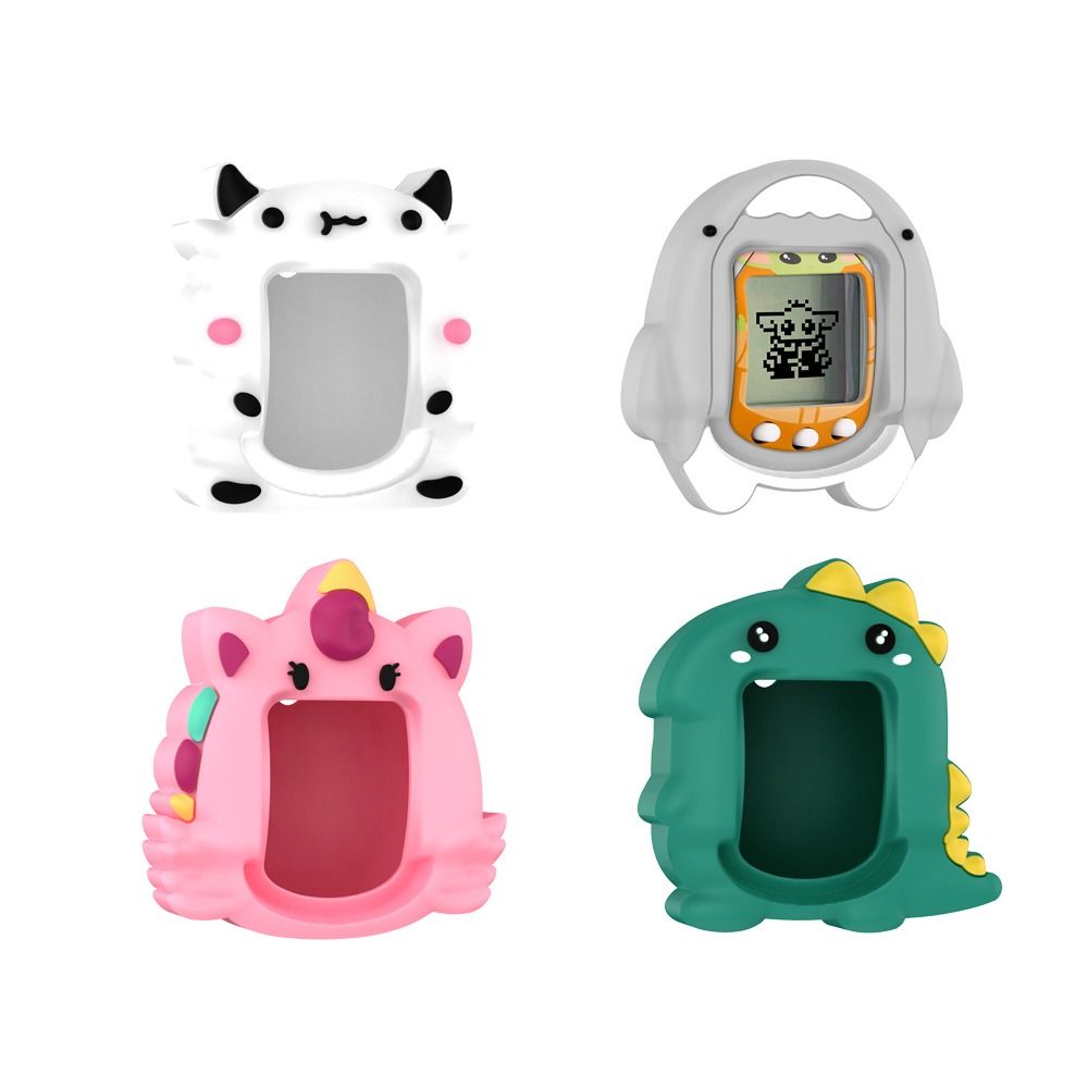 Tamagotchi Electronic Pet Virtual - Capa de silicone com desenhos animados