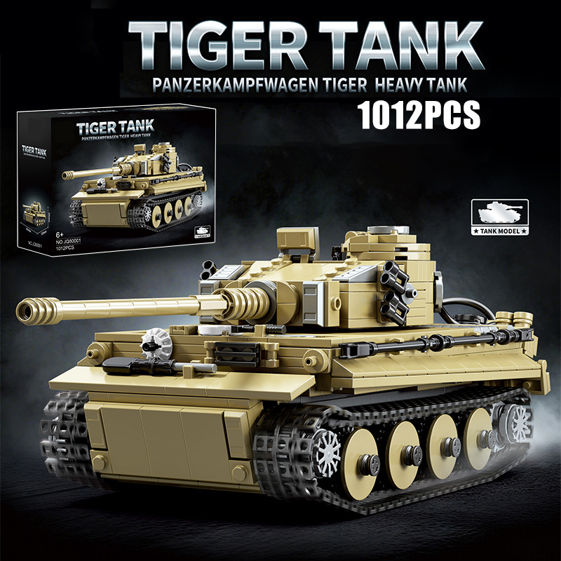 Lego Compatible Military Tank - Blocos de Montar Técnicos de Tanque