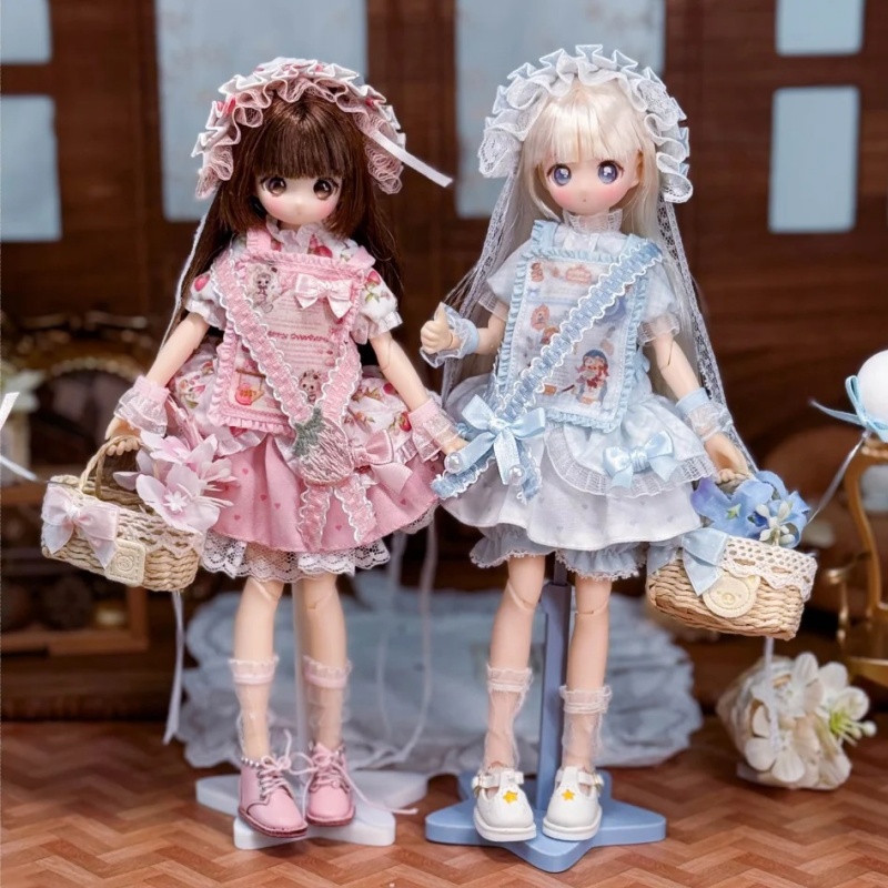 Bjd Doll 1 6 Full Set With Clothes - Em Estoque: Novo Conjunto Completo de