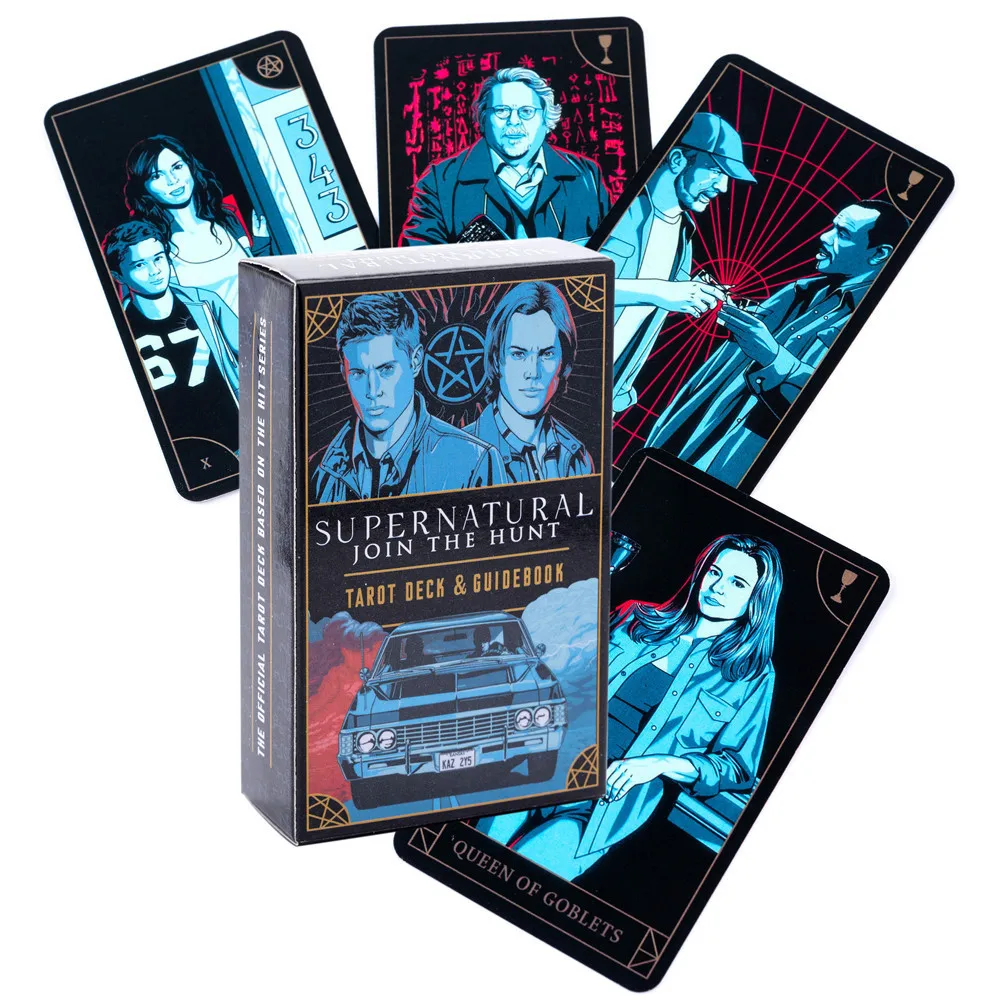 Tarot Cards Deck With Guidebook - Baralho de Tarô Sobrenatural e Livro