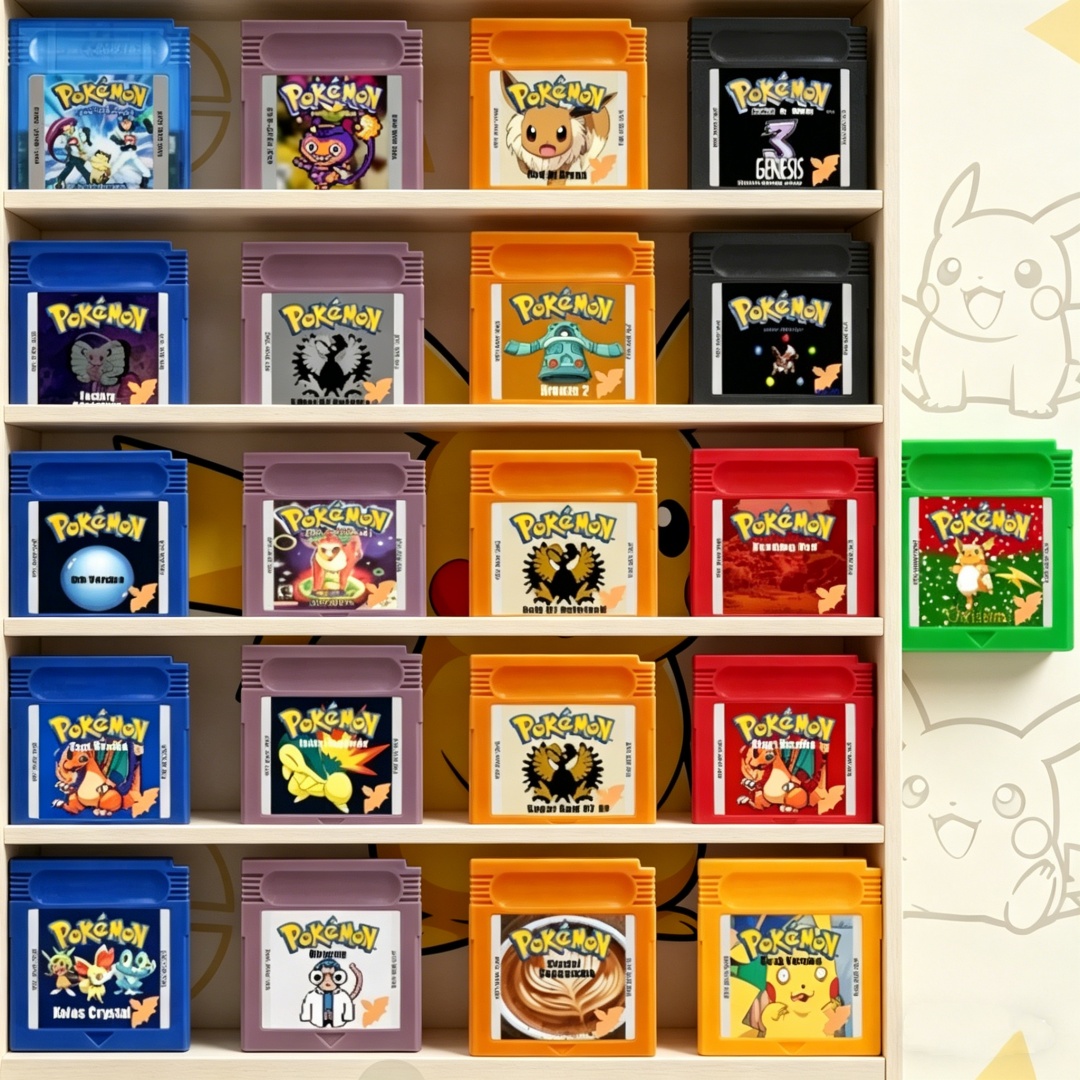 Video Games - Cartucho de Jogo GBC Série Pokémon