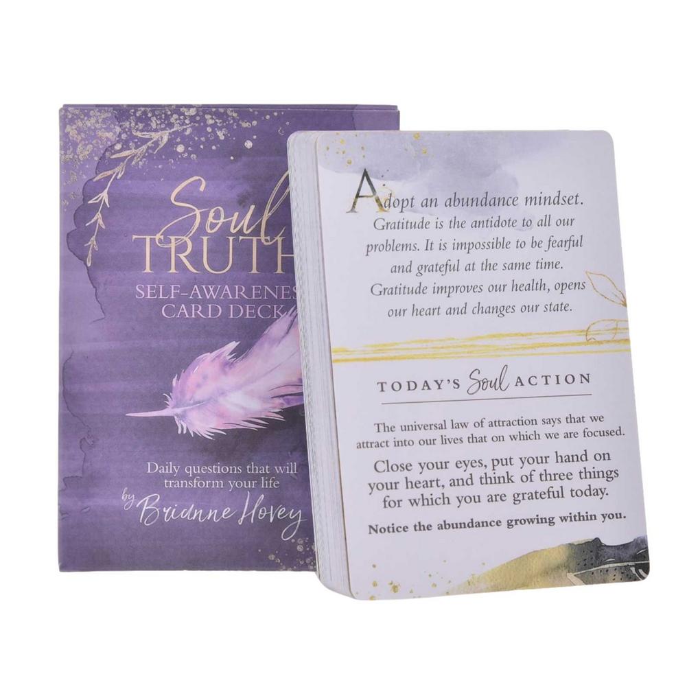 Tarot Cards Deck With Guidebook - Baralho de cartas de conscientização da