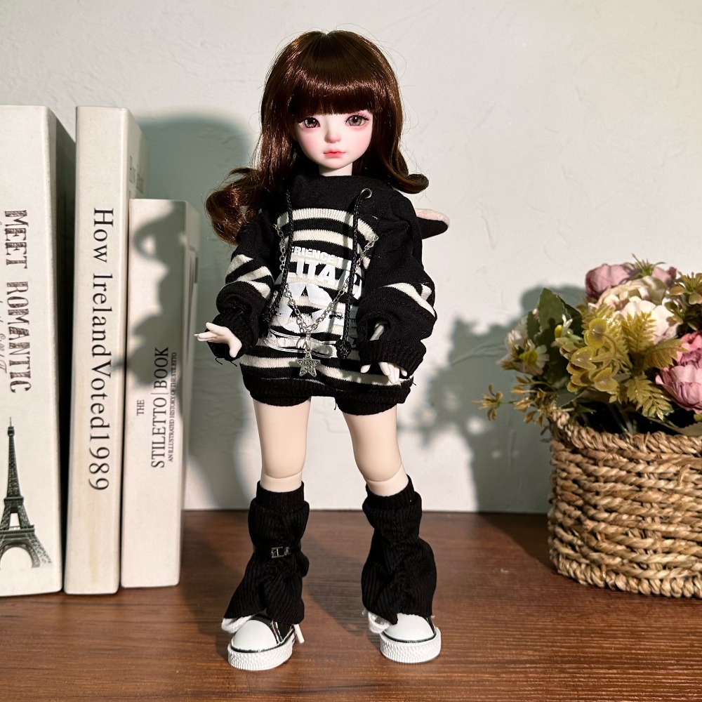 1/6 boneca bjd vestido boneca  - Bjd Doll 1 6 Full Set With Clothes avaliação e preço