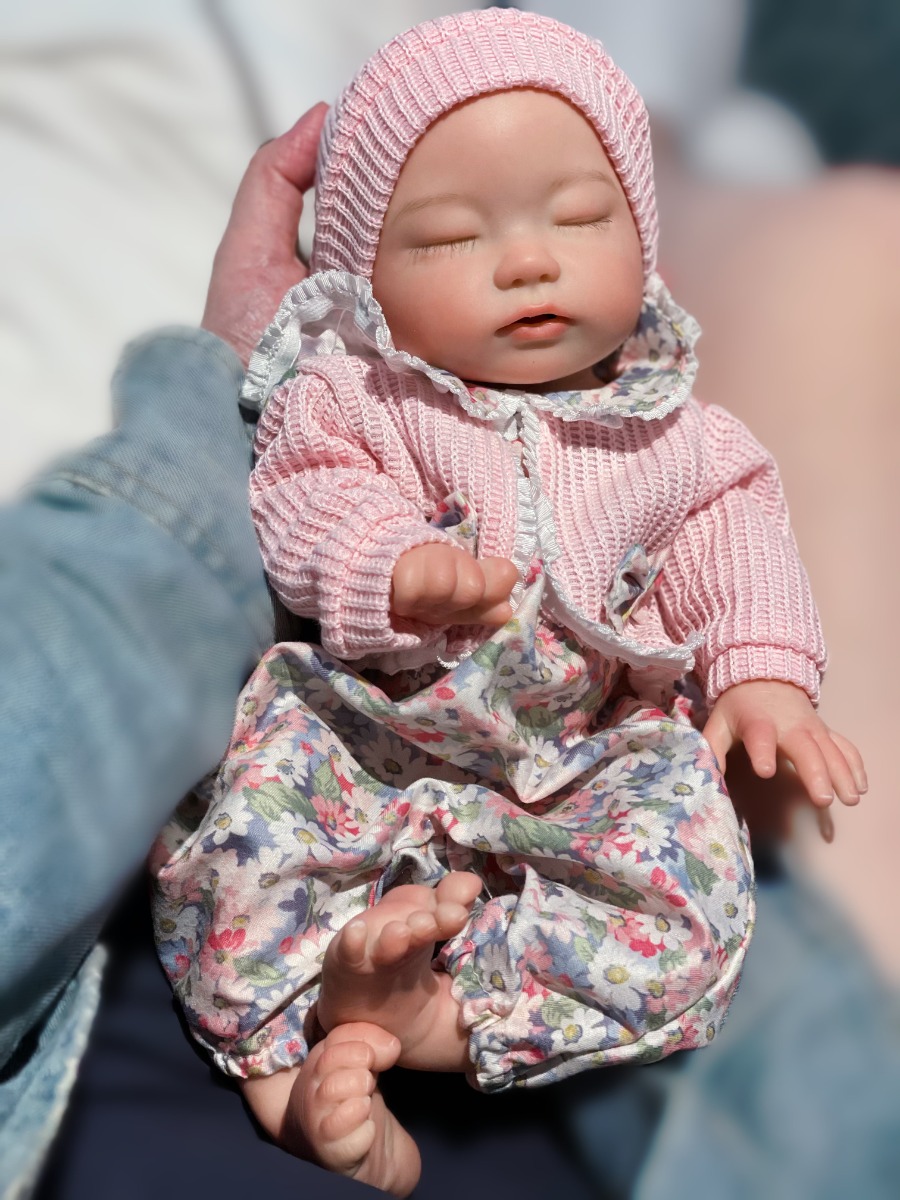 13,7 Polegada 35 cm corpo inte - Reborn Baby Doll Silicone Realistic avaliação e preço