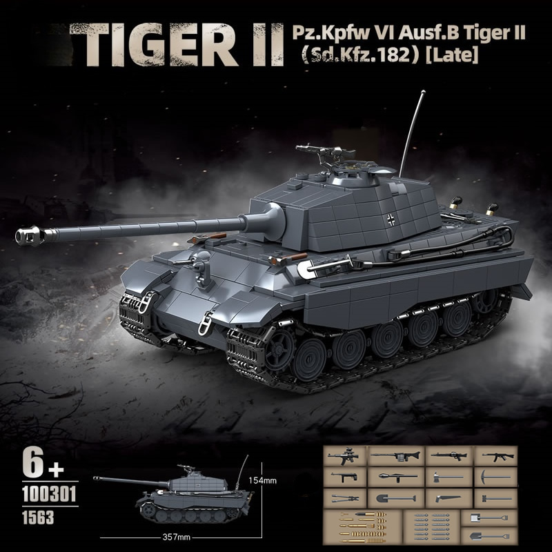 Segunda guerra mundial militar - Lego Compatible Military Tank avaliação e preço