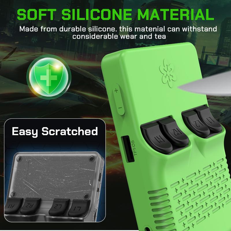 Capa Protetora de Silicone par - Retro Handheld Game Console R36S avaliação e preço