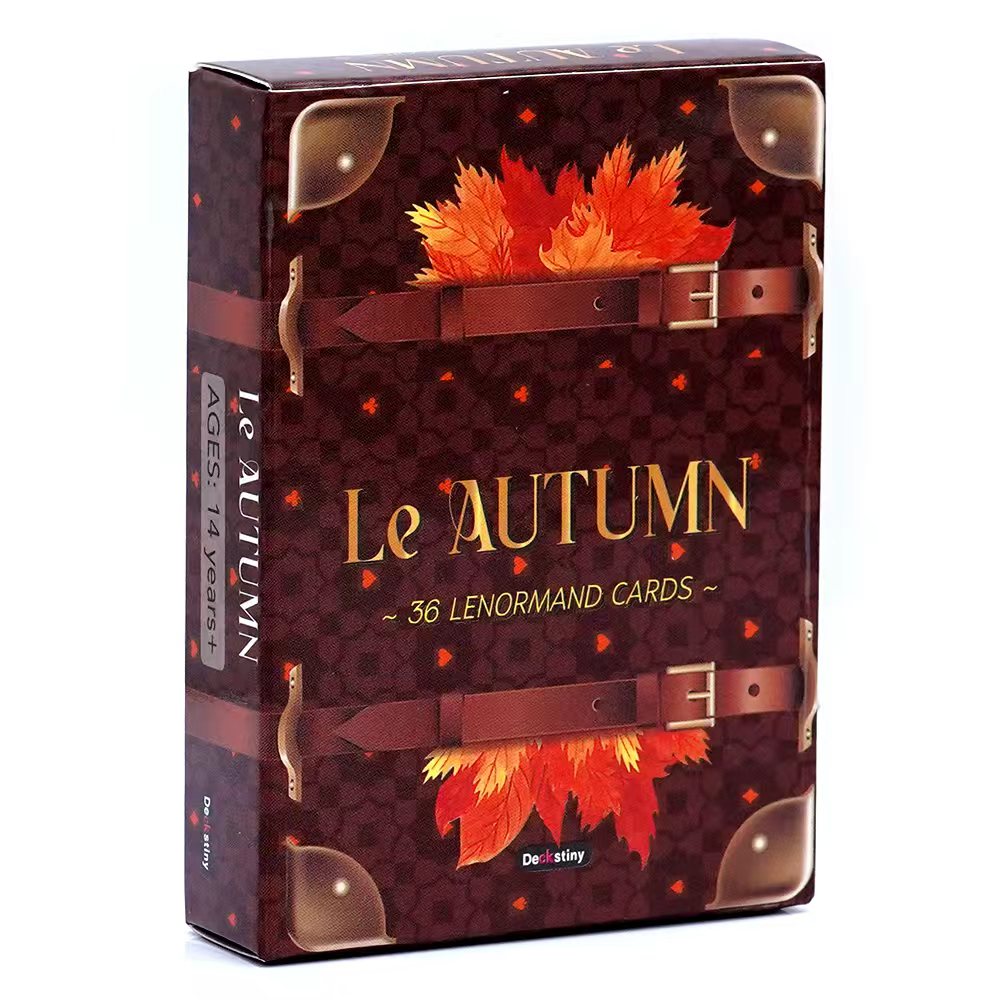 Lenormand tarô baralho le outo - Tarot Cards Deck With Guidebook avaliação e preço