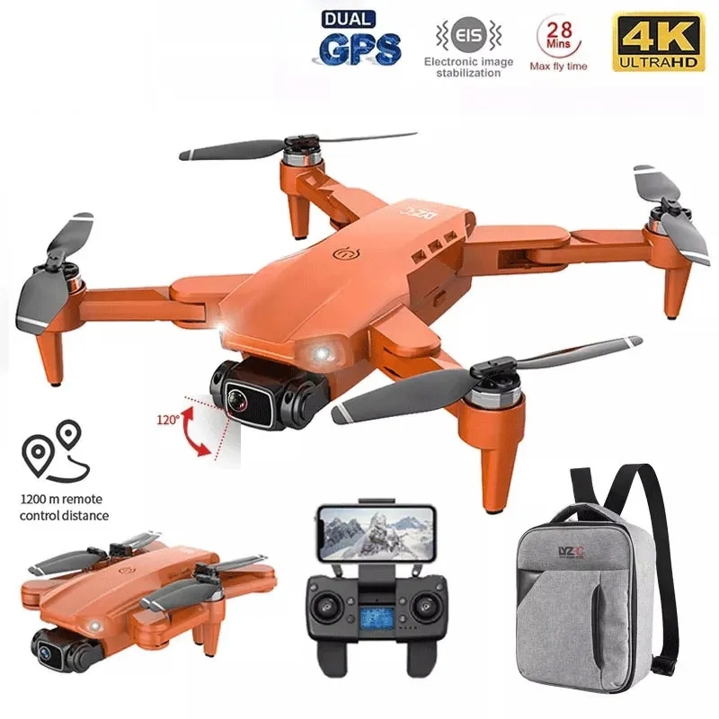 Drone l900 pro 4k profissional - Fpv Brushless Rc Drone 4K avaliação e preço