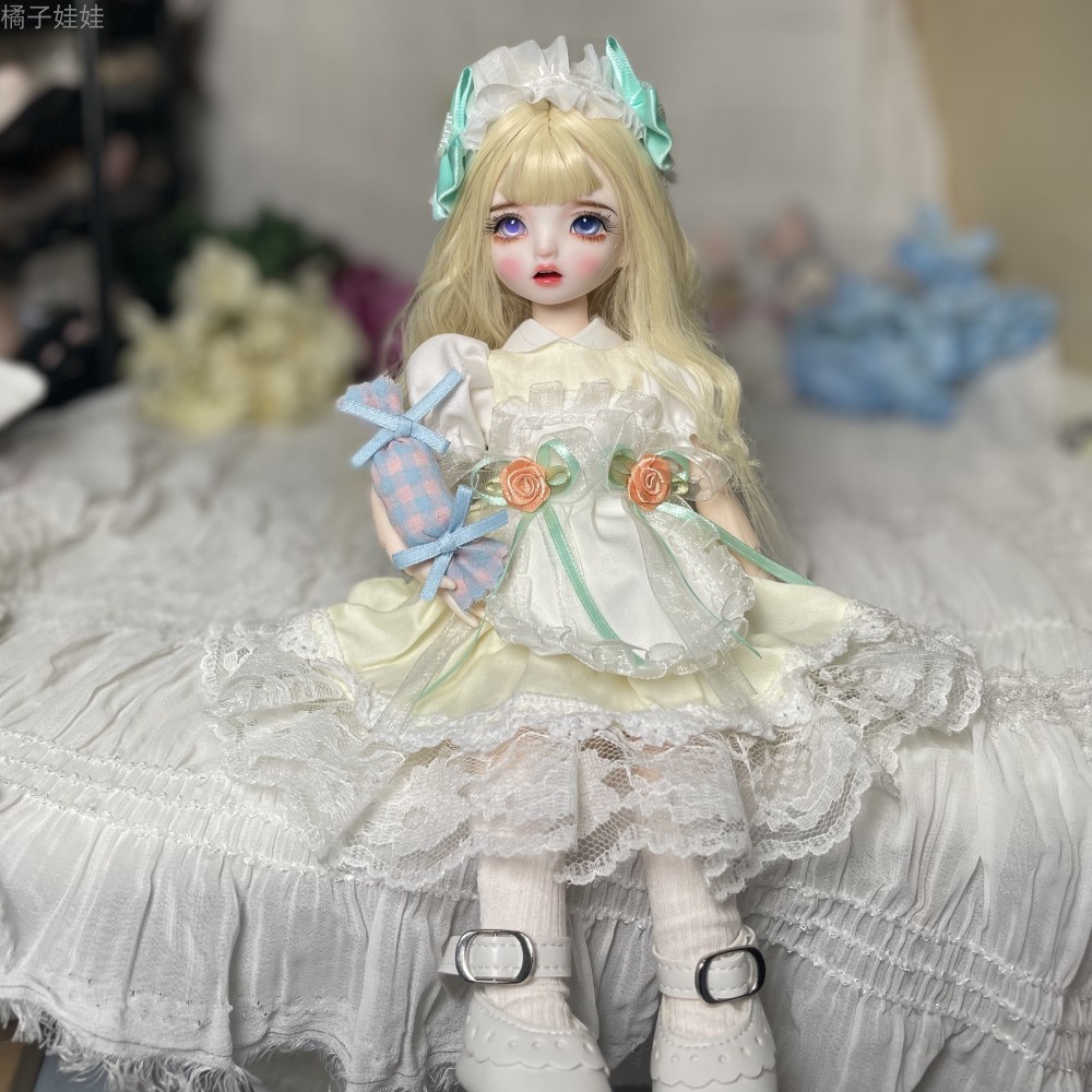 Boneca fashion super fofa em e - Bjd Doll 1 6 Full Set With Clothes avaliação e preço