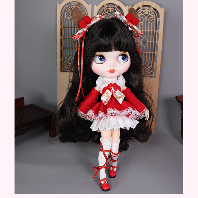 1/6 Blyth Doll BJD Joint Body  - Bjd Doll 1 6 Full Set With Clothes avaliação e preço