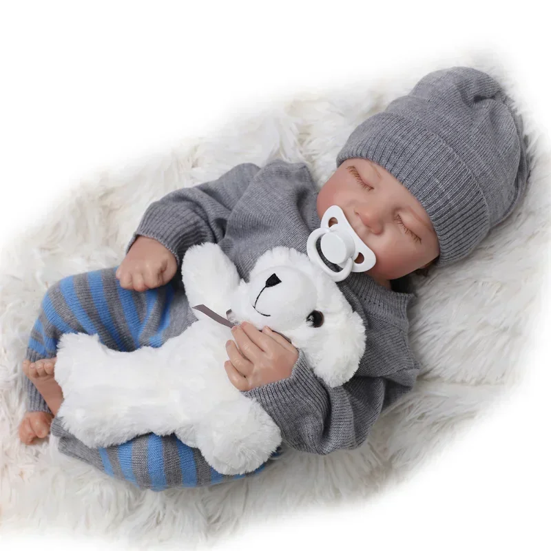 Boneca reborn de silicone de 1 - Reborn Baby Doll Silicone Realistic avaliação e preço