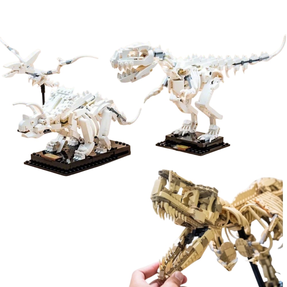 Brinquedos de Dinossauros e Fó - Building Blocks avaliação e preço