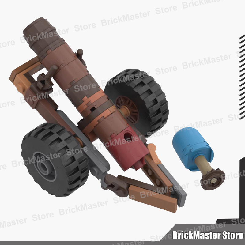 MOC Cena de Guerra Militar Tan - Lego Compatible Military Tank avaliação e preço