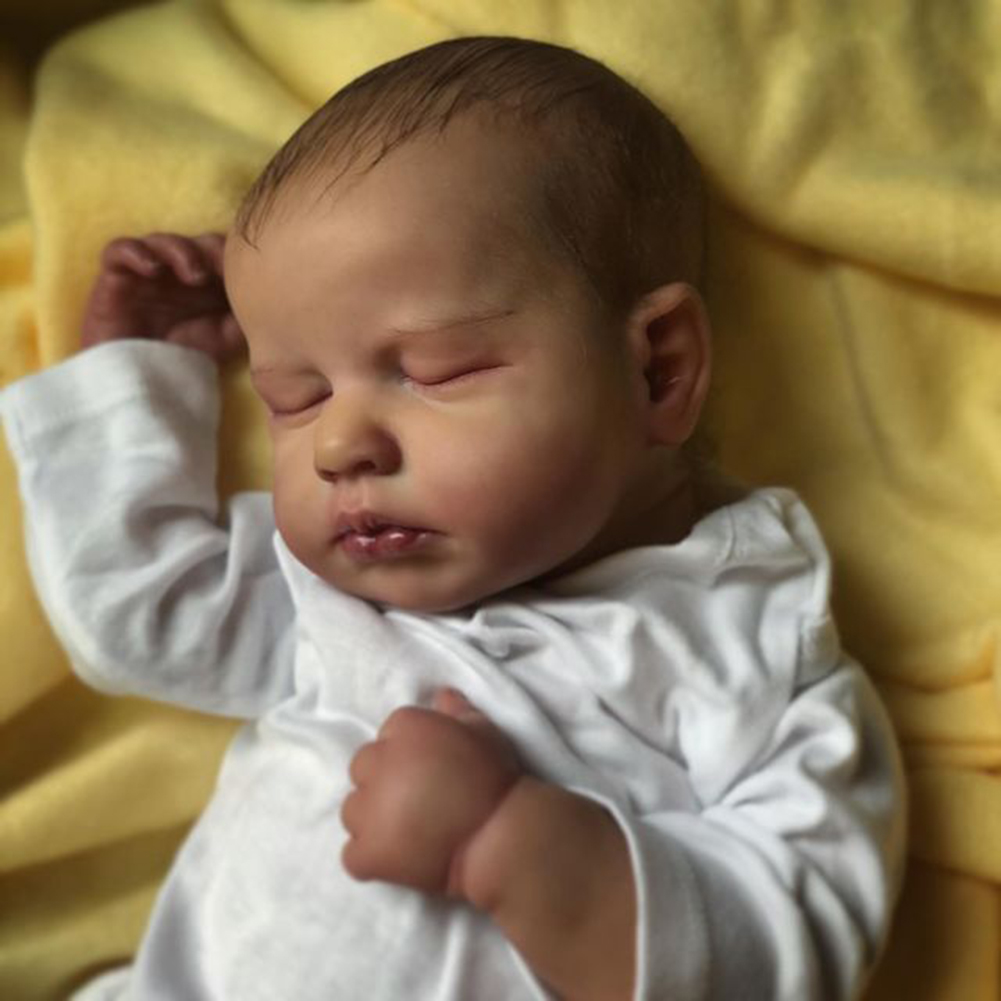 Mrb 50cm realista acabado bebe - Reborn Baby Doll Silicone Realistic avaliação e preço