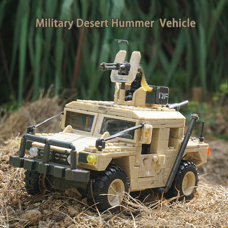 Moc militar hummer bloco de co - Lego Compatible Military Tank avaliação e preço