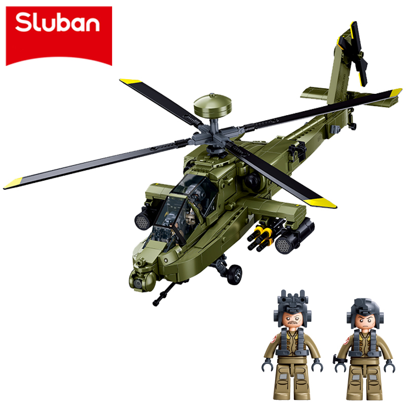 Sluban M38‑B1536 Boeing AH‑64D - Lego Compatible Military Tank avaliação e preço