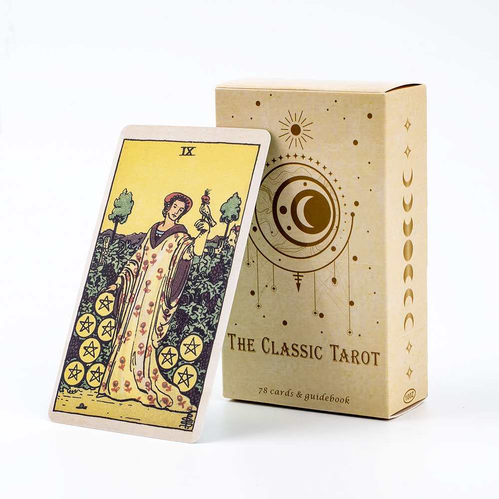 O clássico jogo de tabuleiro d - Tarot Cards Deck With Guidebook avaliação e preço