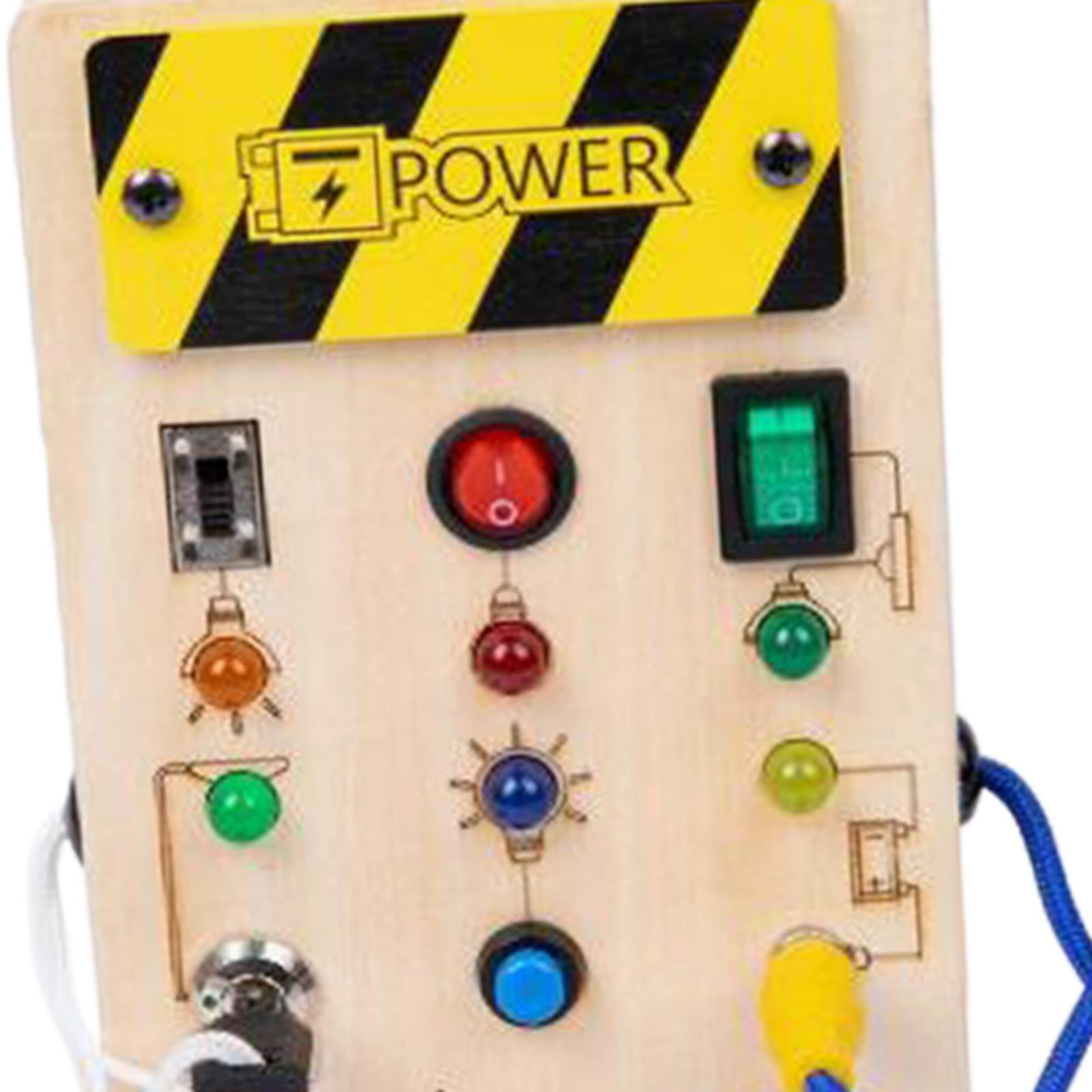 Tabuleiro Sensorial de Madeira - Montessori Wooden Busy Board Toddler avaliação e preço