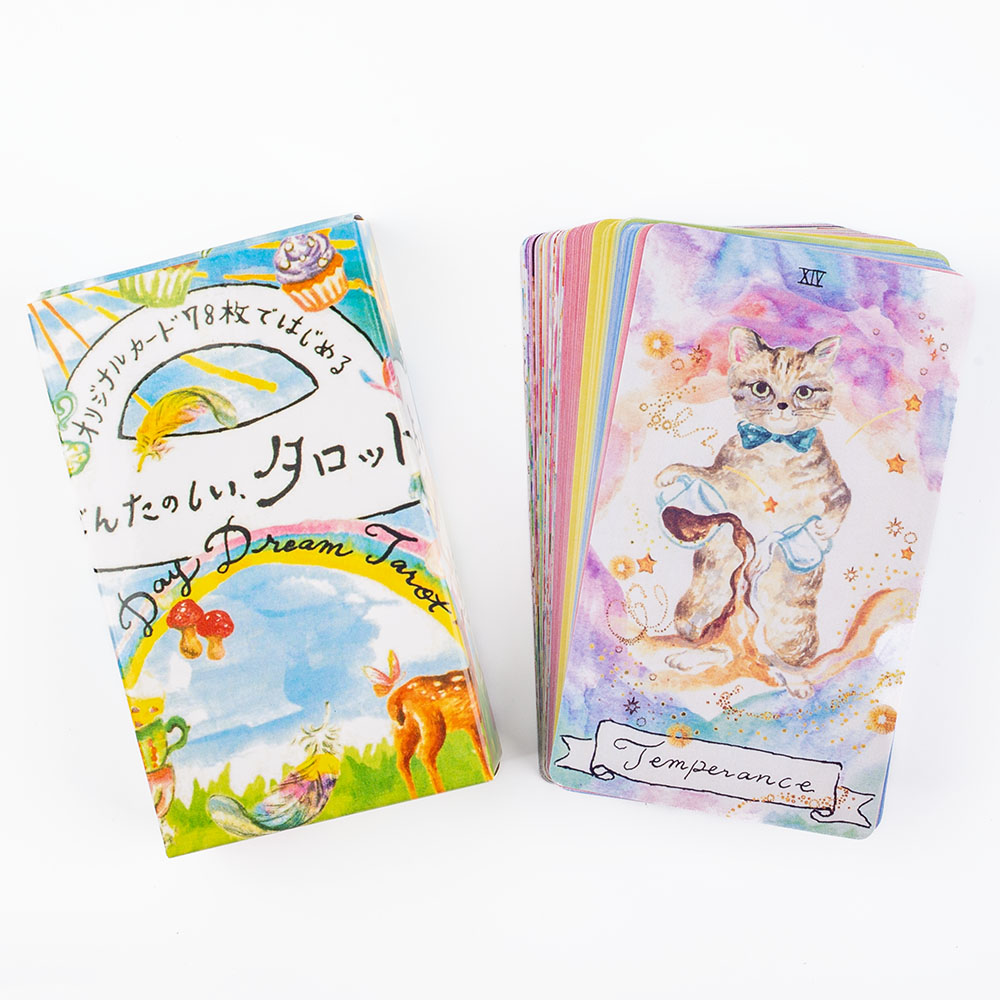 Dia sonho tarô 78 pçs lazer en - Tarot Cards Deck With Guidebook avaliação e preço