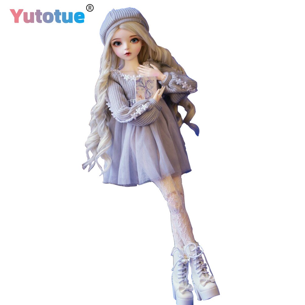 Yutotue montado 60cm boneca bj - Bjd Doll 1 6 Full Set With Clothes avaliação e preço
