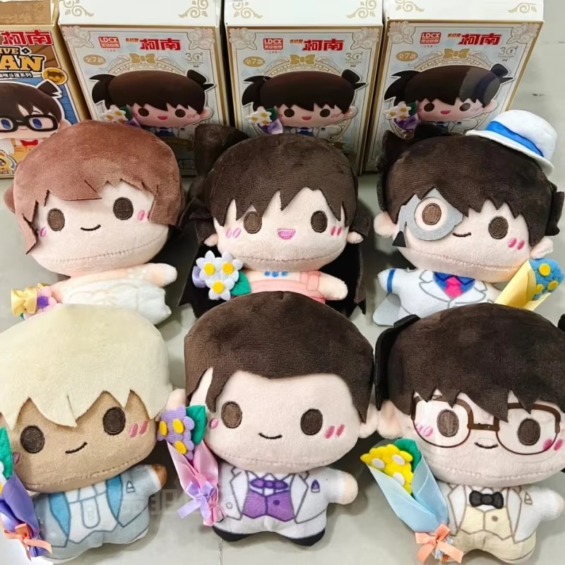 Anime detetive conan série cai - Anime Action Figure Blind Box avaliação e preço