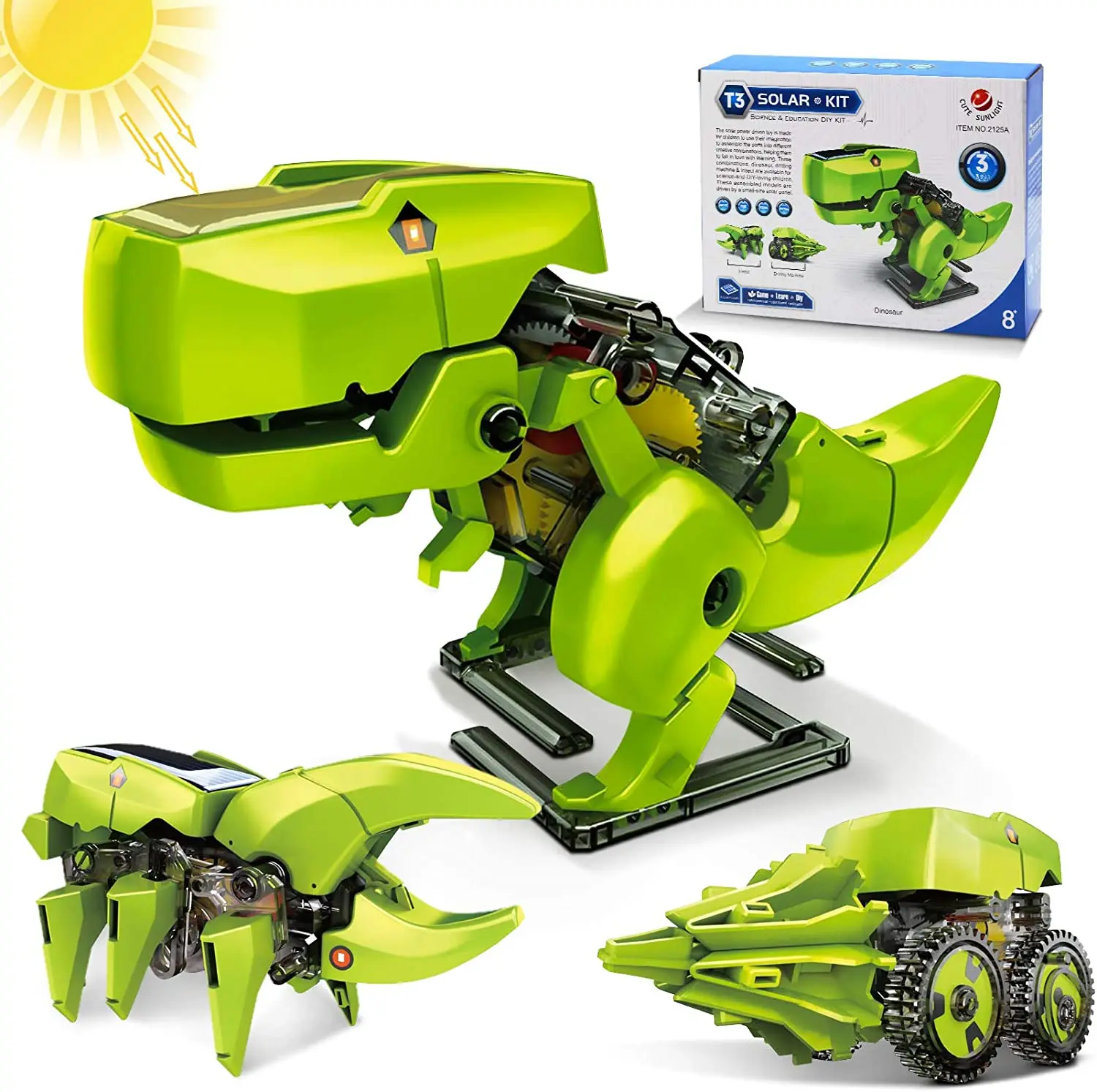 Kits de robô solar, brinquedos - Stem Solar Robot Kit For Kids avaliação e preço