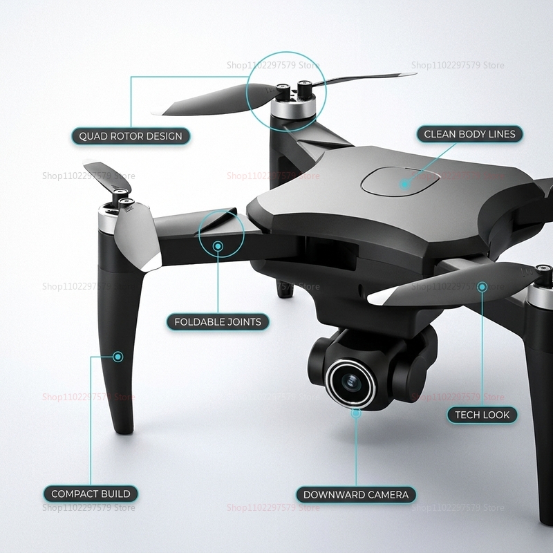 Mini Drone YL01 com Câmera 8K  - Fpv Brushless Rc Drone 4K avaliação e preço