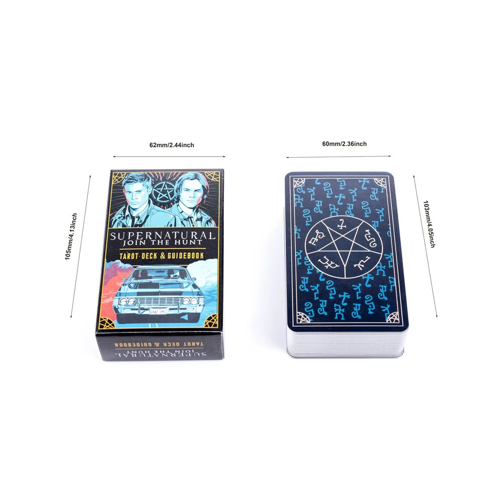 Baralho de Tarô Sobrenatural e - Tarot Cards Deck With Guidebook avaliação e preço