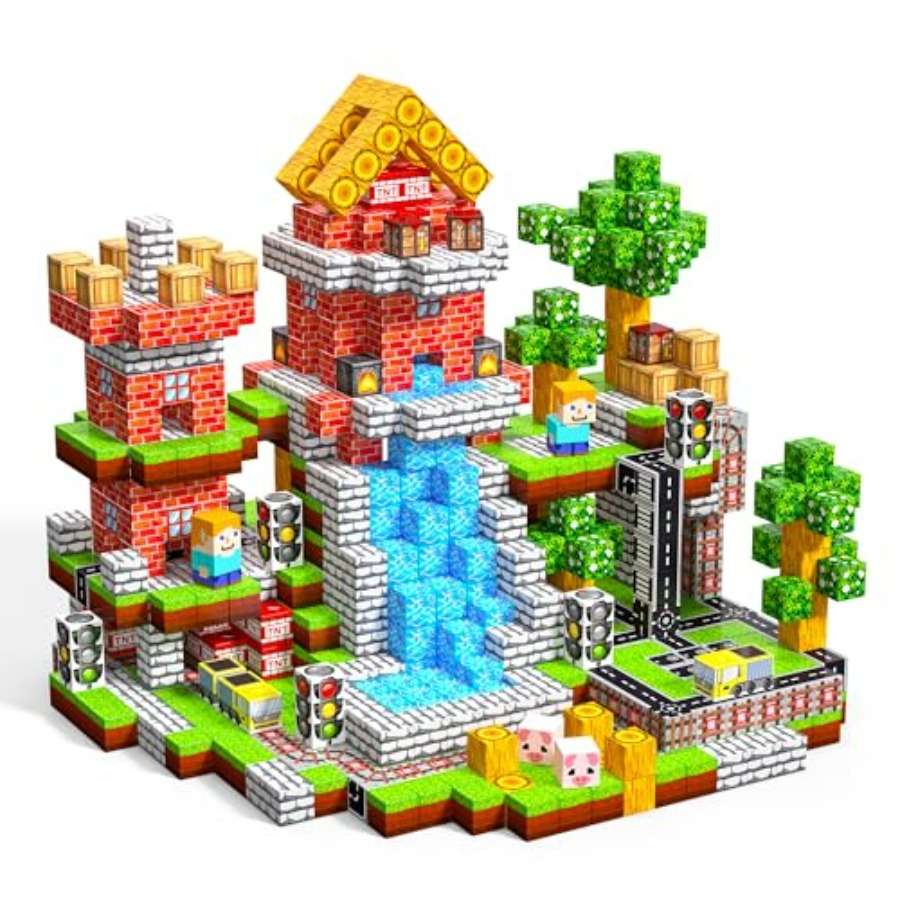 100 Blocos Magnéticos, Conjunt - Magnetic Building Tiles Set 100Pcs avaliação e preço