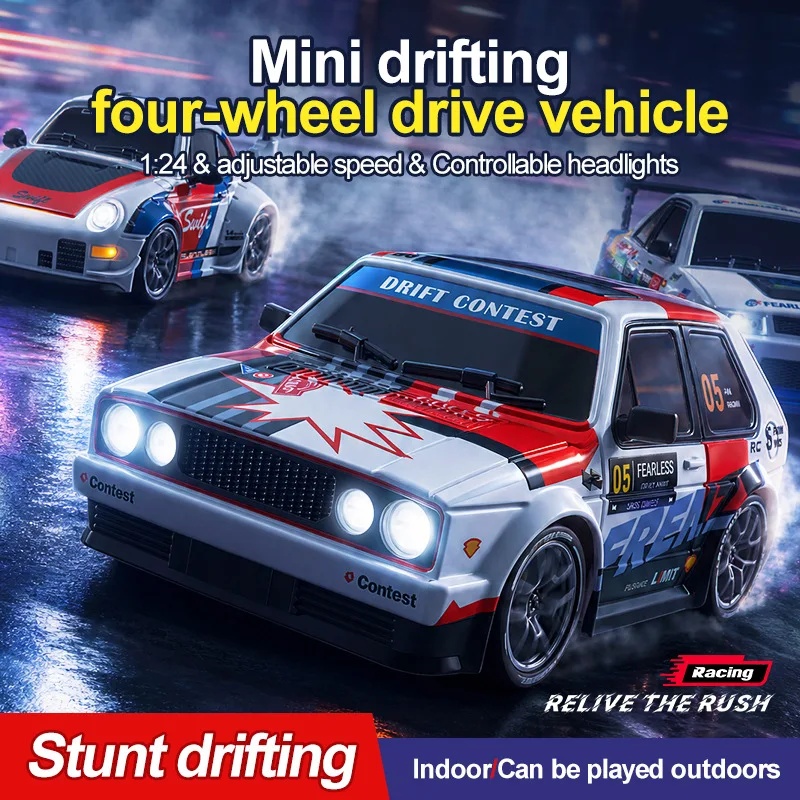 Novo Carro RC S300 1:24 4WD pa - Rc Drift Car 1 24 Scale 4Wd avaliação e preço