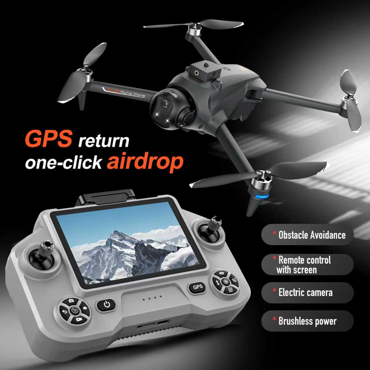 Drone Quadcopter FPV GPS YL059 - Fpv Brushless Rc Drone 4K avaliação e preço