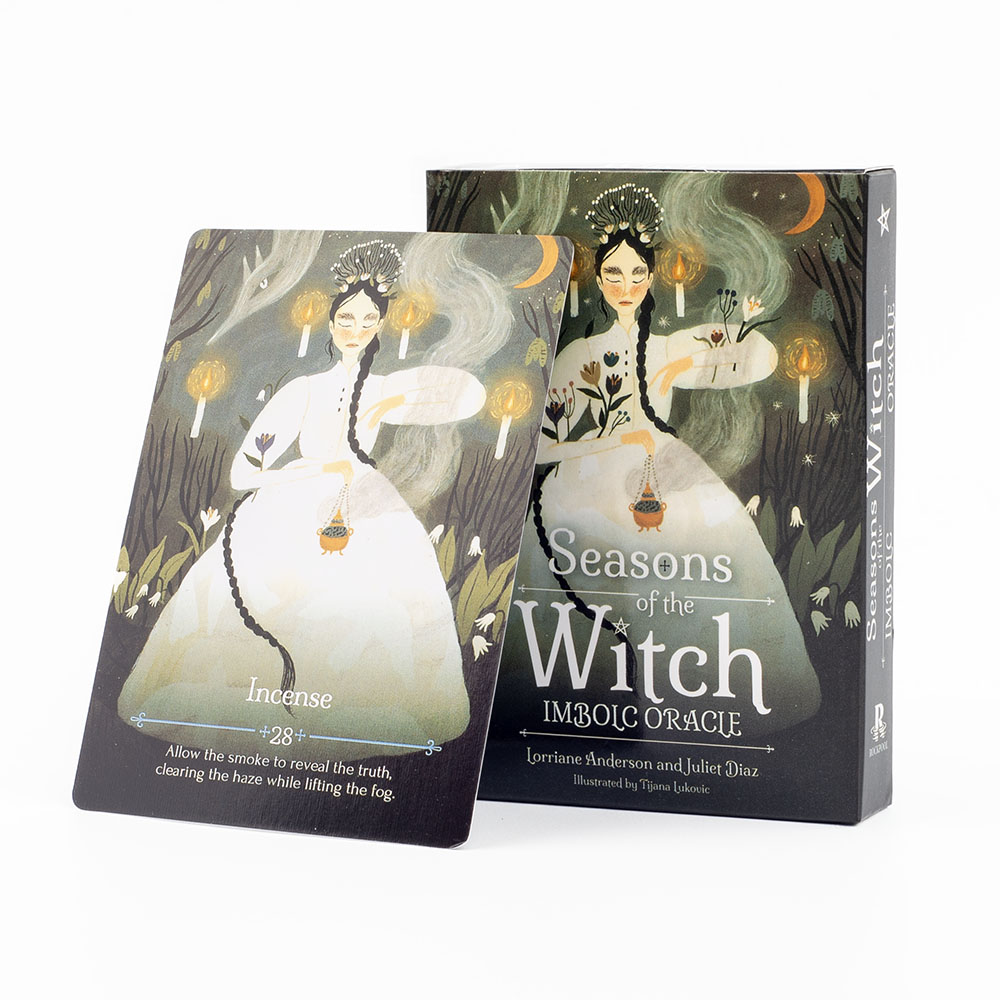 Seasons of The Witch Imbolc Or - Tarot Cards Deck With Guidebook avaliação e preço