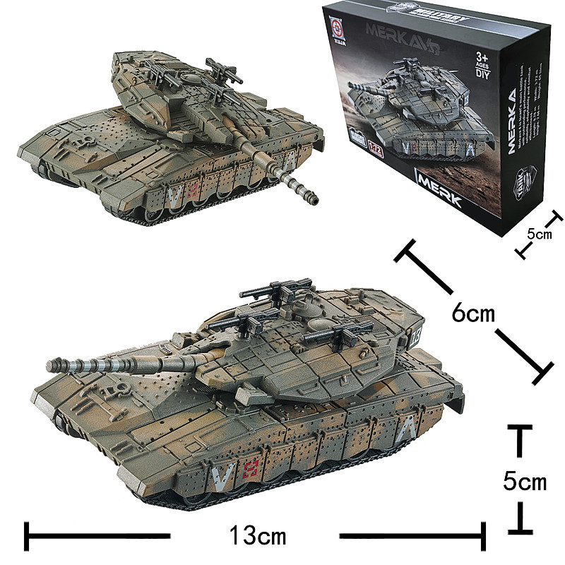1/72 israel merkava tanque de  - Lego Compatible Military Tank avaliação e preço