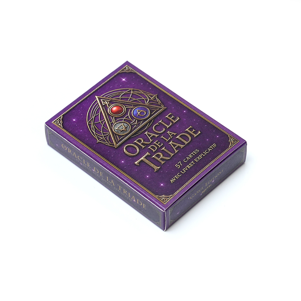 Baralho de oracle tríade carta - Tarot Cards Deck With Guidebook avaliação e preço